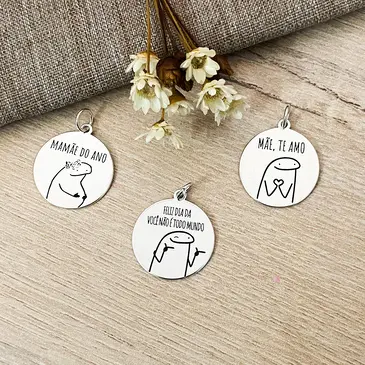 PINGENTE FLORKS MÃES